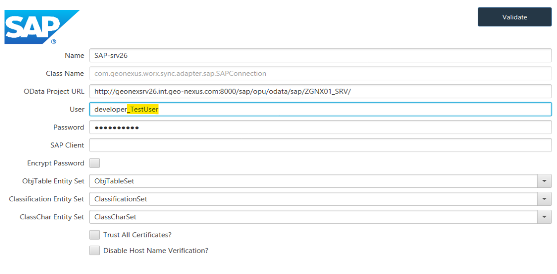 Edit Sap Connection Articles